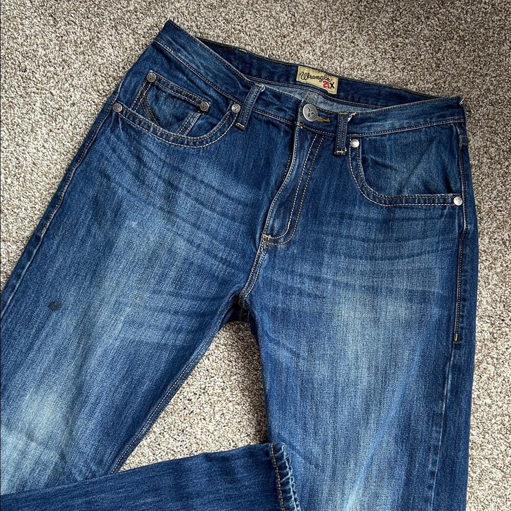 Men's Wrangler 20X No. 42 Vintage Bootcut Jeans, Size 34/38 - Picture 6 of 11